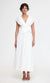 Acler Airlie Midi Dress In Ivory