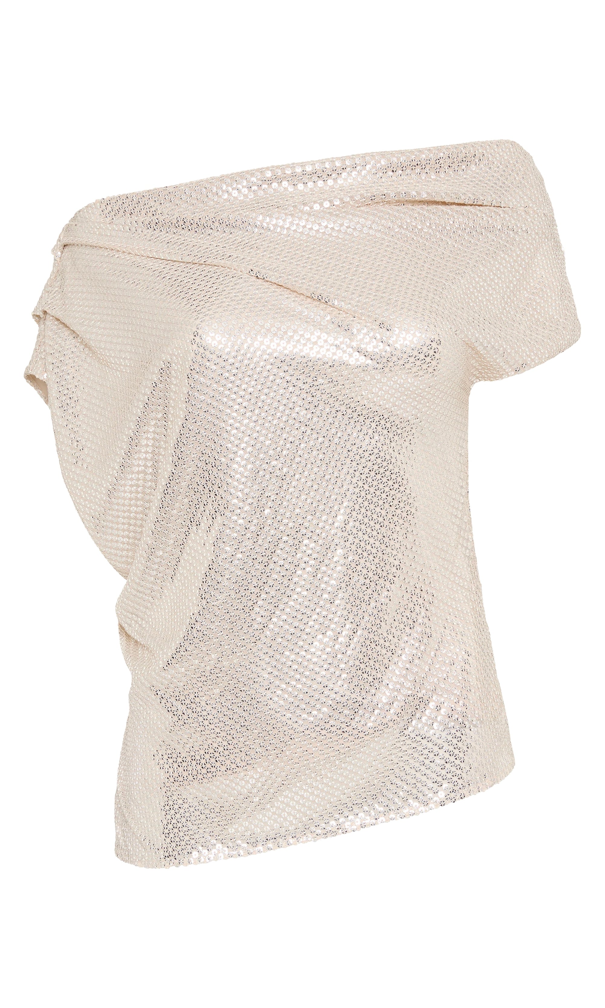 Manning Cartell High Voltage Top In Nude Silver