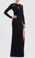 Rebecca Vallance Simone Gown In Black