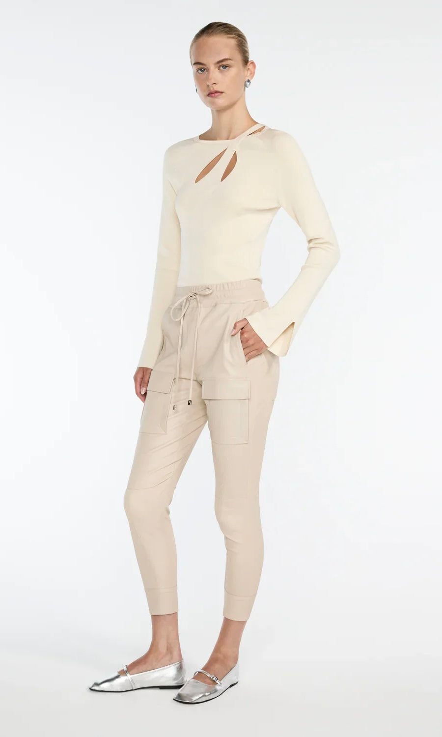 Manning Cartell Future Path Knit Top In Nougat