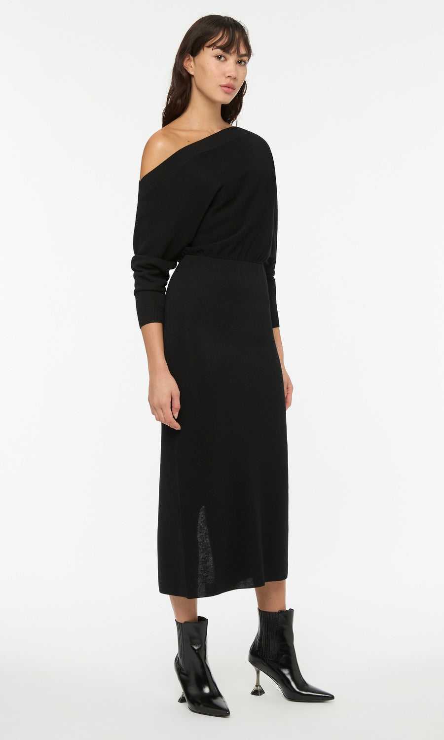Manning Cartell Push & Pull Knit Dress In Black