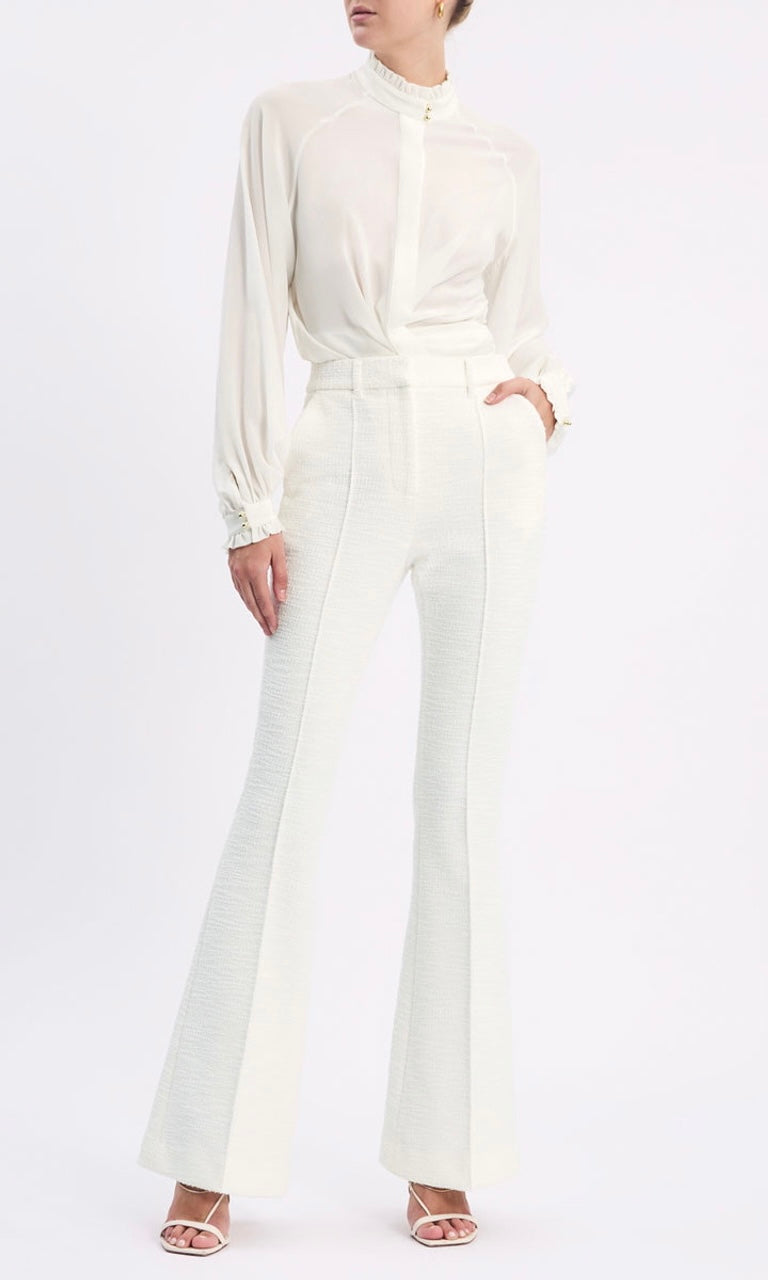 Rebecca Vallance Claire Pant In Ivory