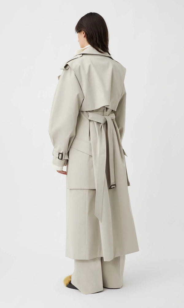 Camilla and Marc Simona Trench In Oyster