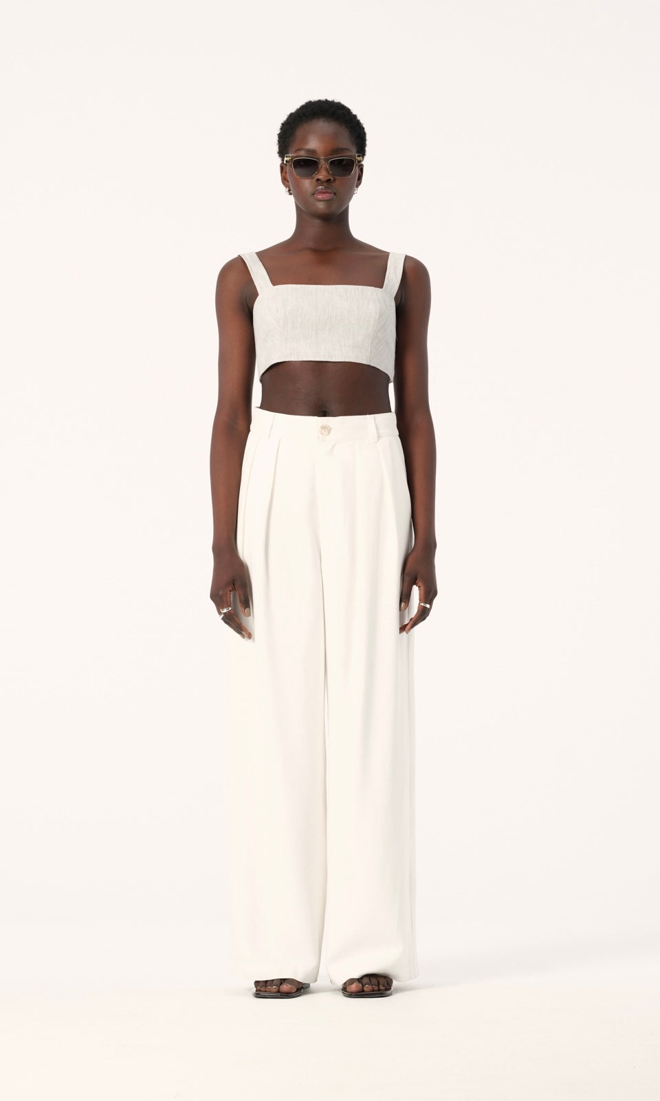 Elka Collective Marbella Pant In White