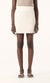 Elka Collective Rohe Knit Skirt In Ecru