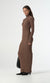 Elka Collective Minka Knit Dress In Cocoa