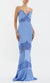 Rebecca Vallance Larisa Maxi Dress In Blue