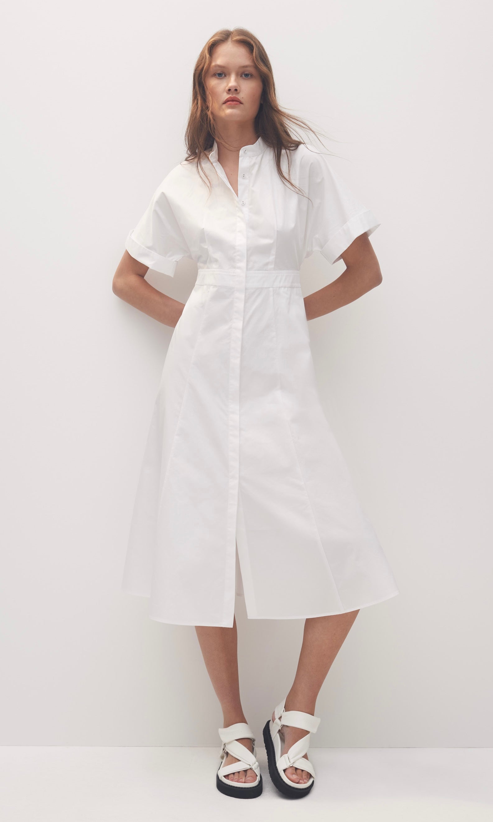 Morrison Amiree Shirt Dress In White