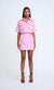 By Johnny Pink Salt Pocket Mini Skirt In Pink Salt