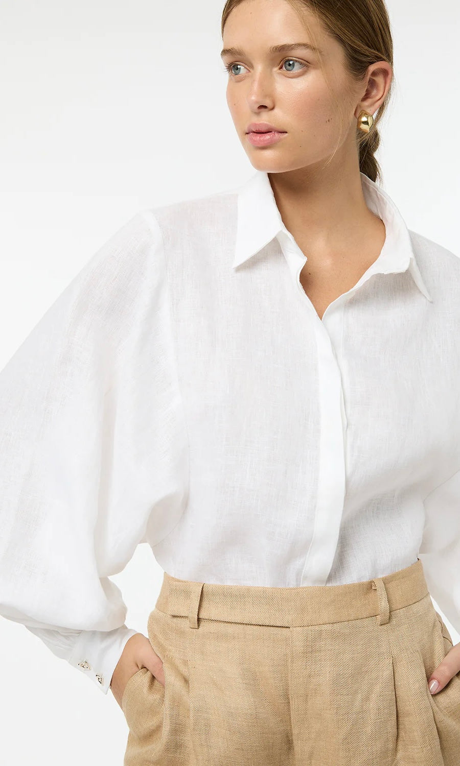 Manning Cartell New Volumes Blouse In White