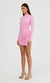 Significant Other Maevi Mini Dress In Carnation