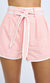 By Johnny Serena Mini Short In Dusty Pink