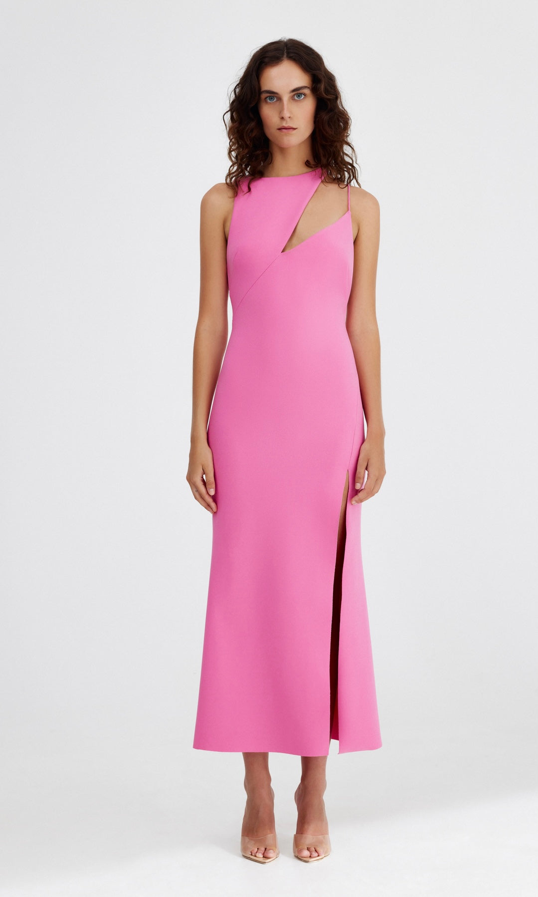 Significant Other Quinn Dress In Pop Pink