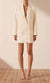 Shona Joy Amura Oversized Blazer Dress In Cream