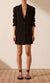 Shona Joy Amura Oversized Blazer Dress In Black