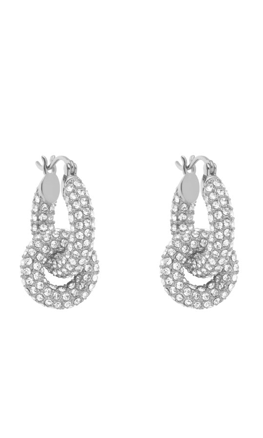 Amber Sceats Melina Earrings In Silver