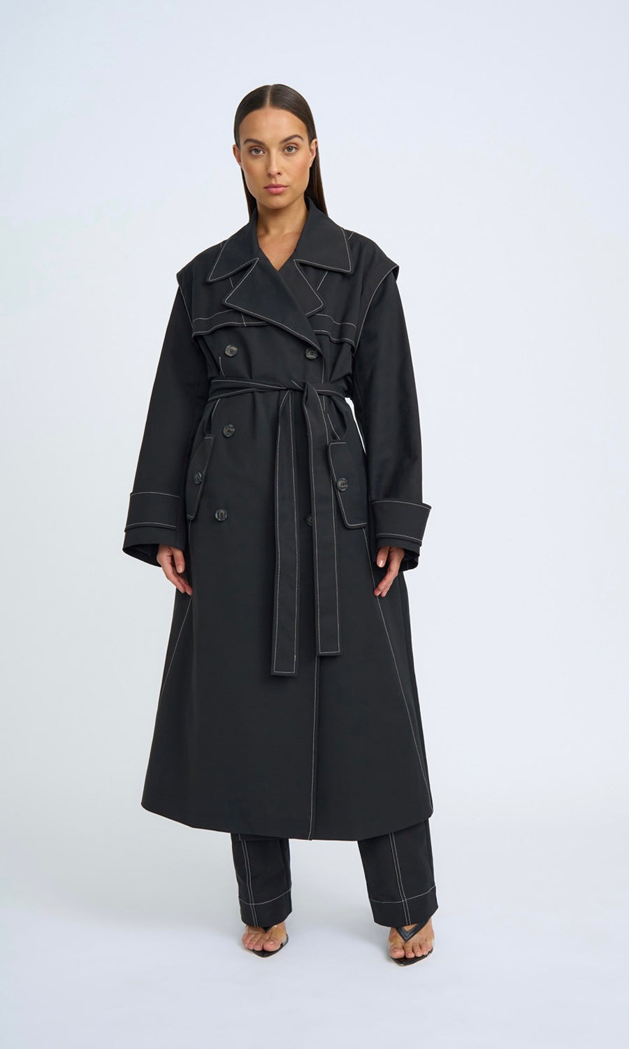 By Johnny The Midnight Trench In Black/Ivory