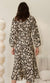 Morrison Coyote Linen Midi Dress In Print