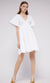 Sunset Lover Lucile Mini Dress In White