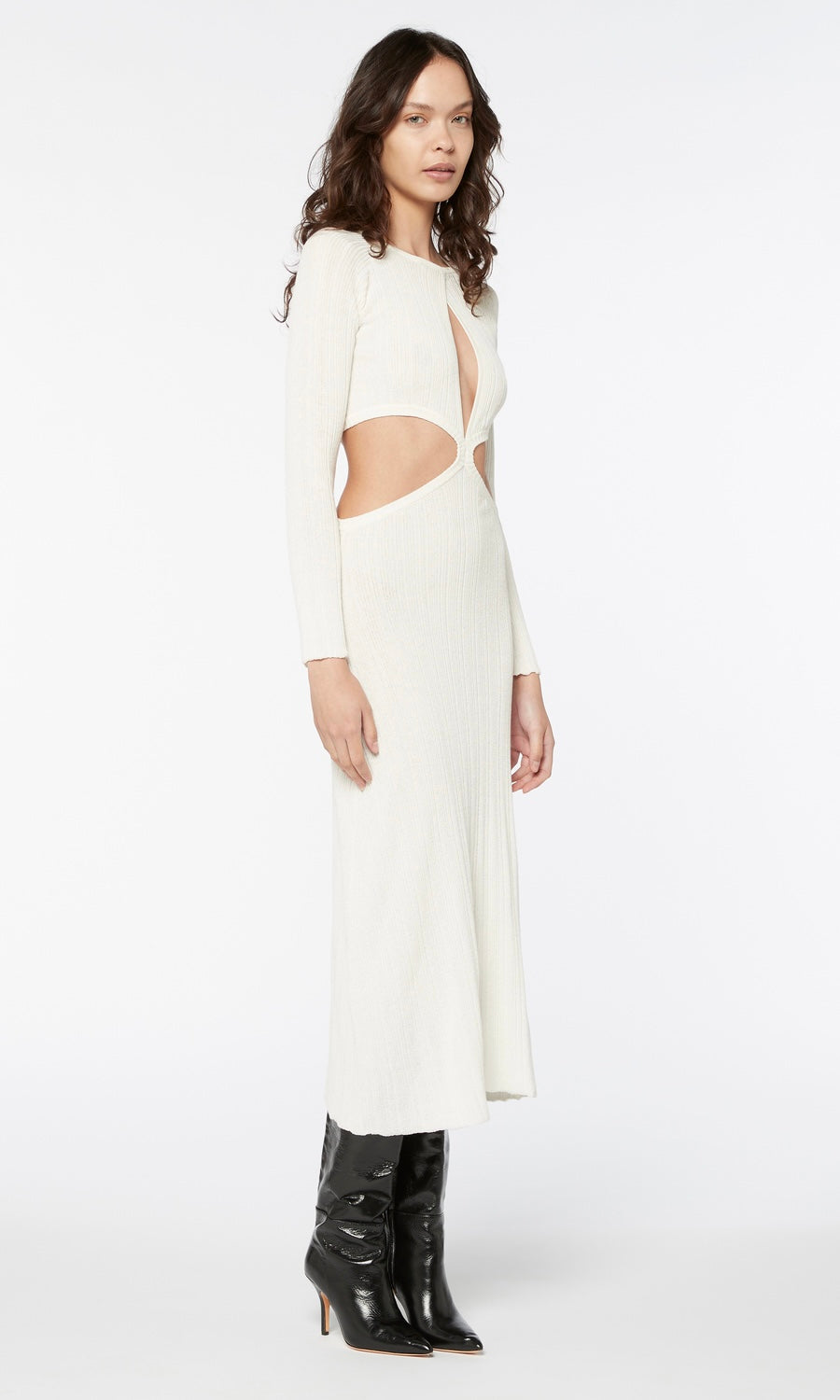 Manning Cartell New Dimensions Knit Dress In Off White