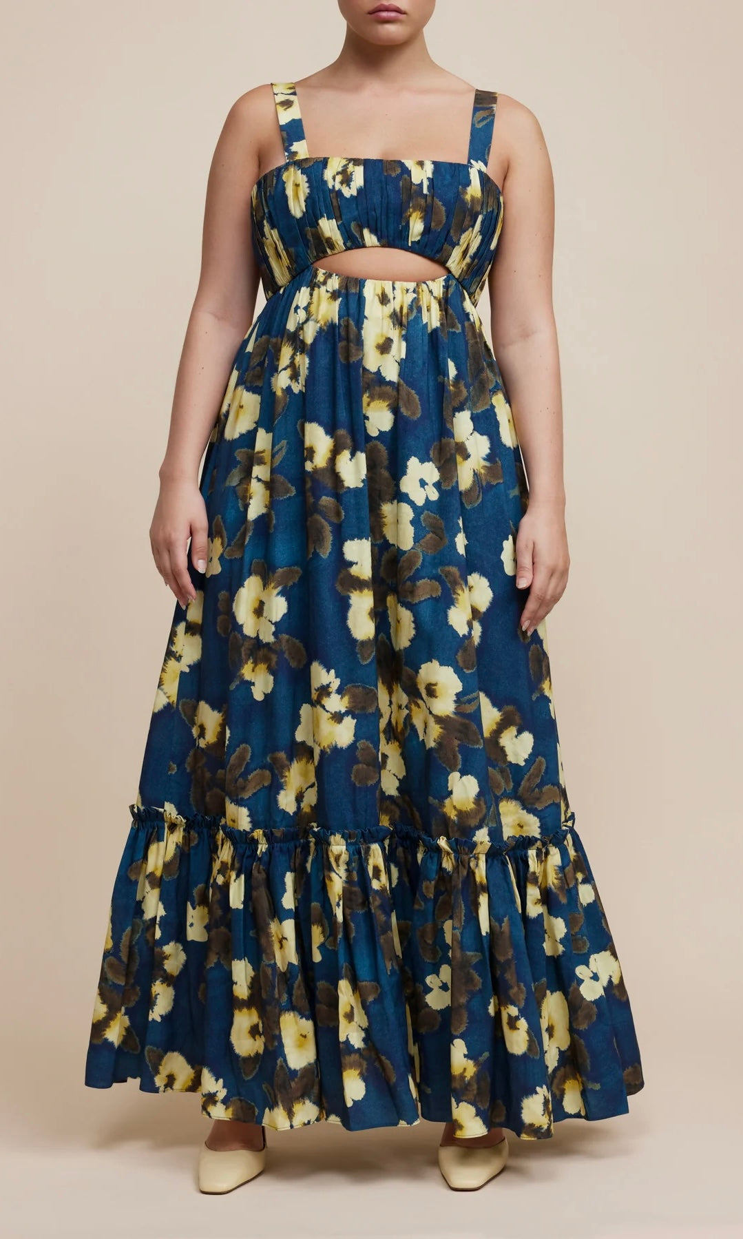 Acler Luddenham Dress In Floral Posy Print