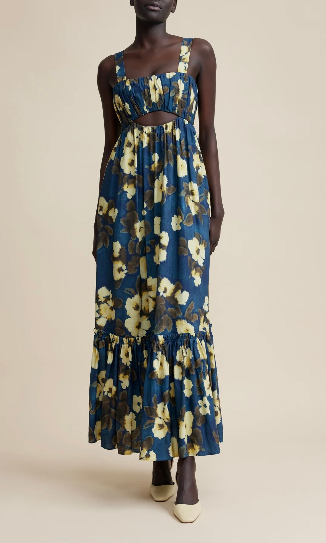 Acler Luddenham Dress In Floral Posy Print