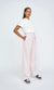 By Johnny Pleat Front Pant In Soft Pink
